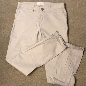 Beige Capri pants